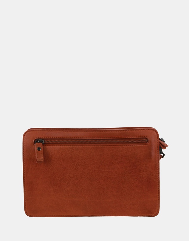 Pierre Cardin - Pierre Cardin Leather Men's Multi Compartment Organiser Bag