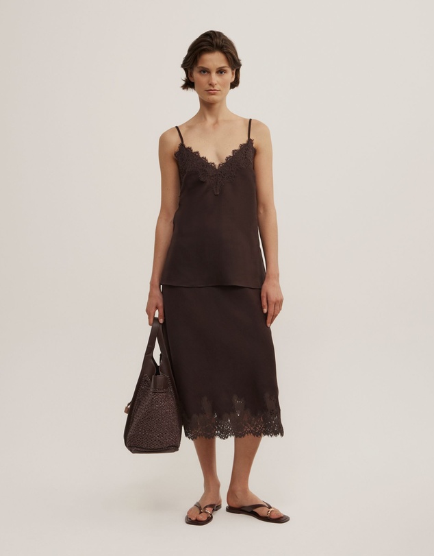 Witchery - Linen Lace Camisole