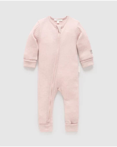 Purebaby - Merino Growsuit -Kids-Babies