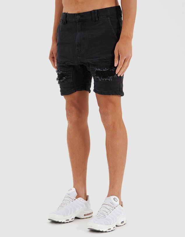 Nena & Pasadena - Viper Denim Shorts