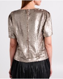 David Lawrence - Inez Sequin Top