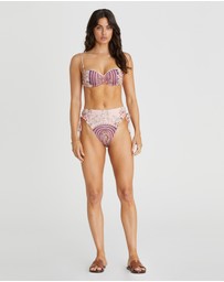 Aqua Blu Australia - Periwinkle Emery High Waist Pant