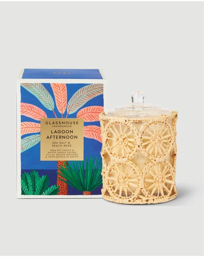 Glasshouse Fragrances - Lagoon Afternoon 380g Soy Candle