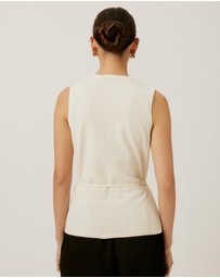 Tussah - Wrap Knit Top