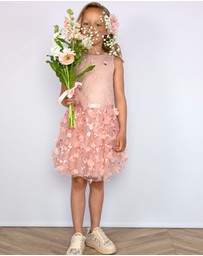 Le Chic - SYMPHONY Spring Garden Tulle Dress - Kids-Teens