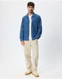 Rhythm - Jacquard Check LS Shirt
