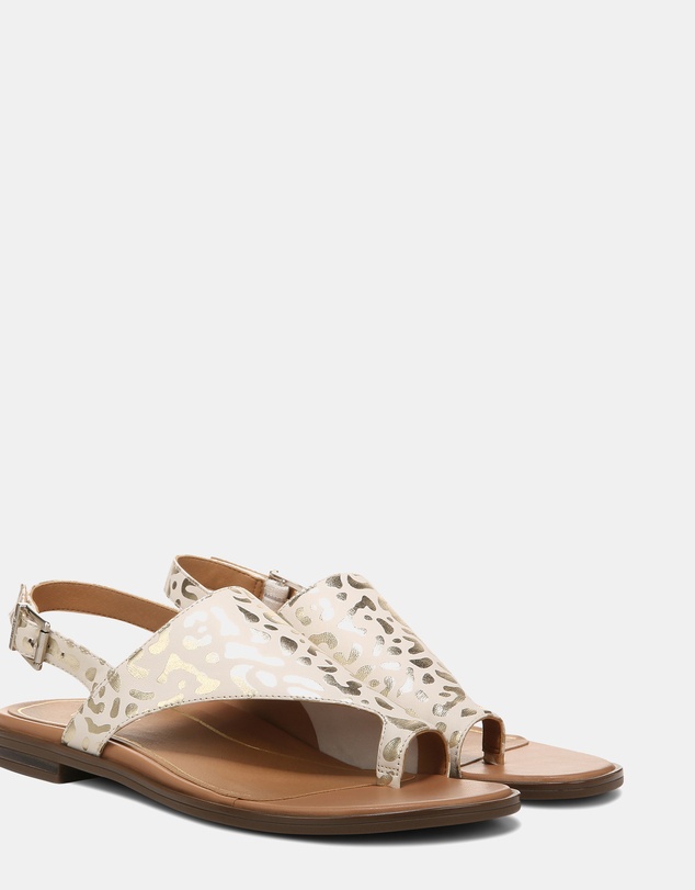 Vionic - Ella Sandal - White Leopard