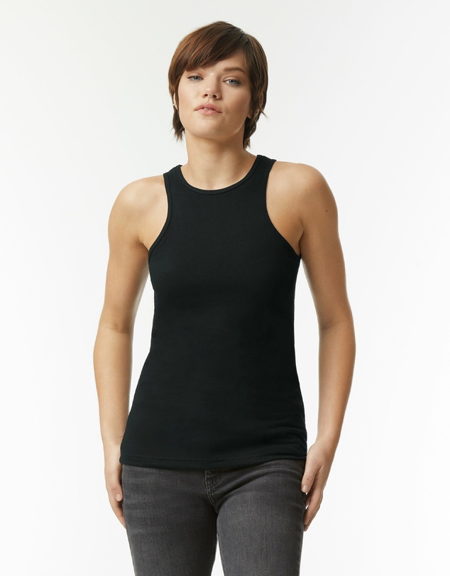 American Apparel - Women's Racerneck CVC Tank