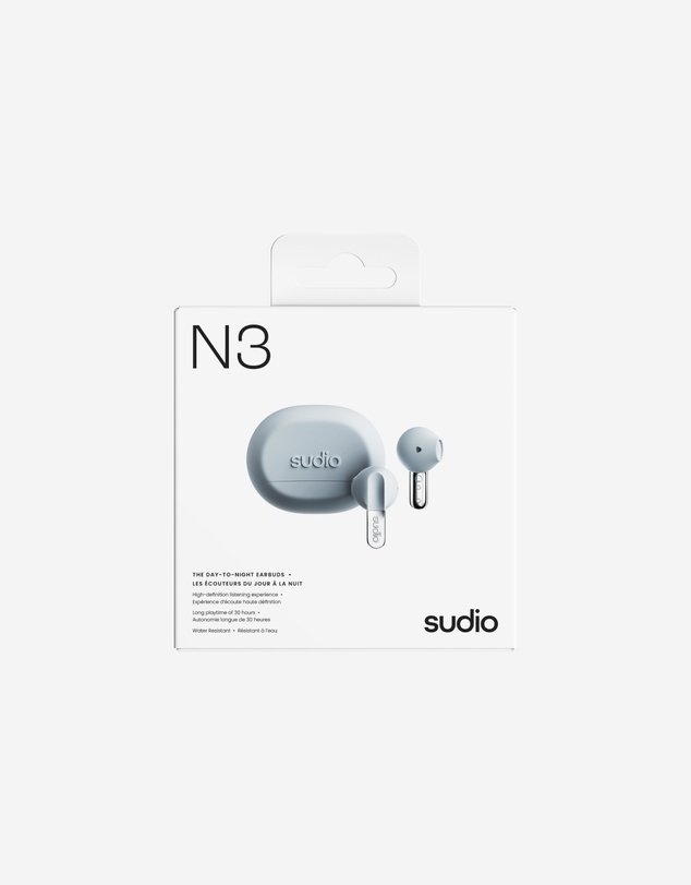 Sudio - N3 -True Wireless 5.4 Bluetooth In-Ear Headphones/Earbuds