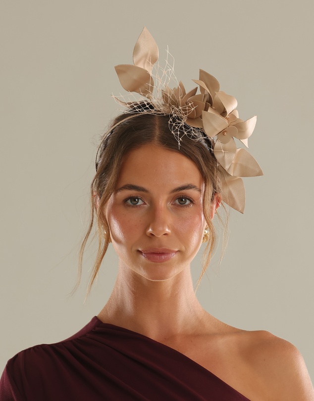 Morgan & Taylor - Dulcie Headpiece in Gold