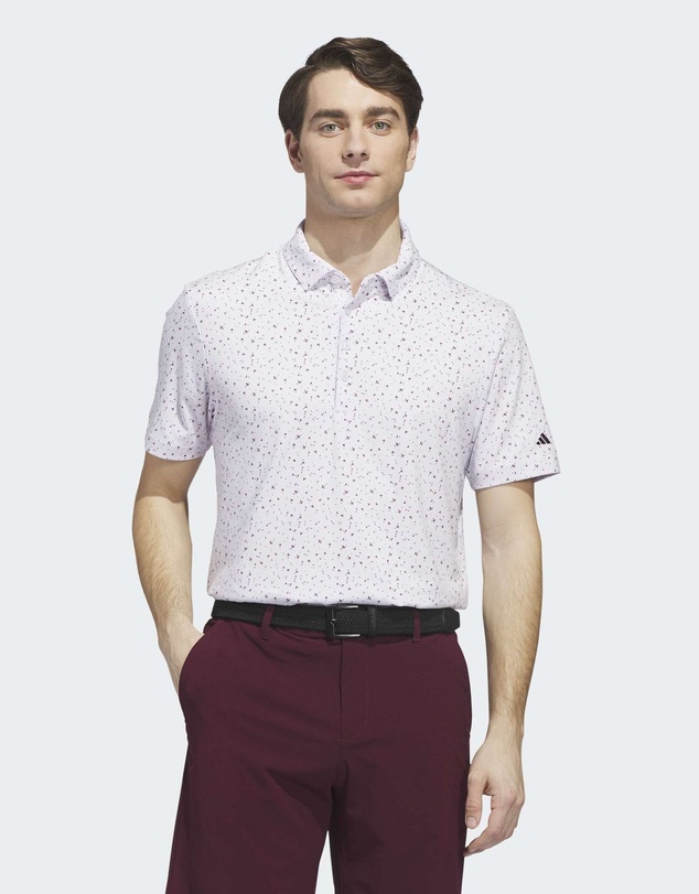 adidas Performance - ULTIMATE365+ CLIMACOOL BUTTERSPUN BREAK OUT PRINT POLO SHIRT Mens