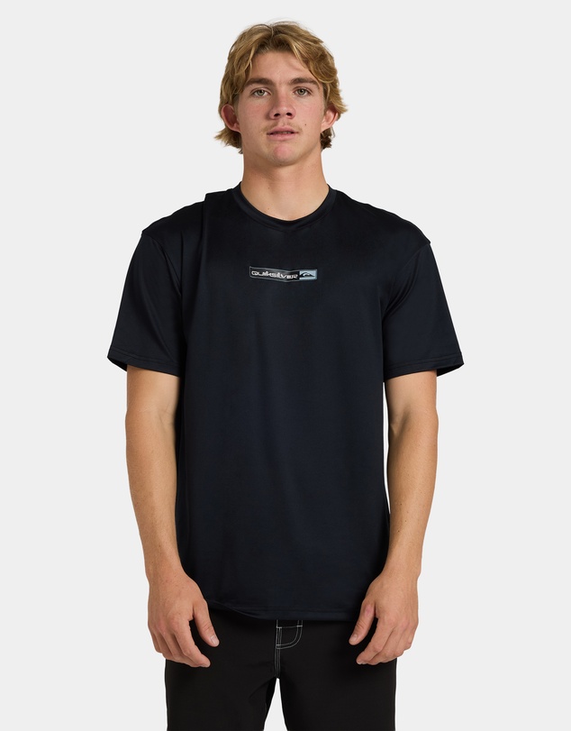 Quiksilver - Mens Omni Bar Short Sleeve Rashguard