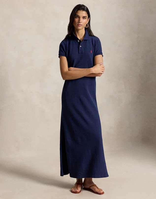 Polo Ralph Lauren - Cotton Mesh Polo Dress - The ICONIC Exclusive