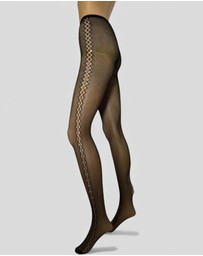 High Heel Jungle - Side Hustle Mesh Tights