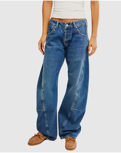 Free People - Fable Twisted Seam Jeans