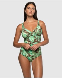 Nip Tuck Swim - Exotic Eden Louise Multifit Ruched Front One Piece