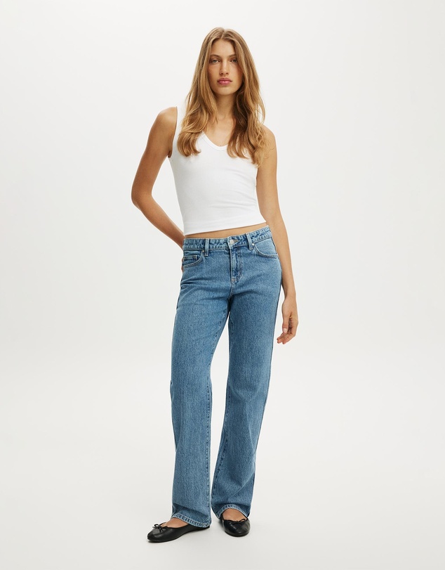 Cotton On - Stretch Slim Straight Jean