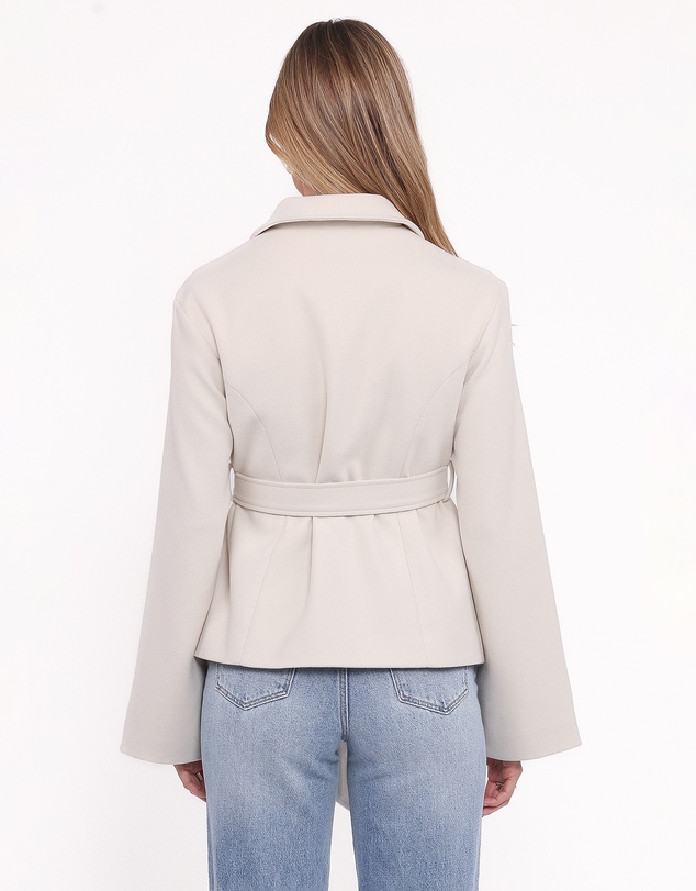Petal & Pup - Halston Coat - Cream