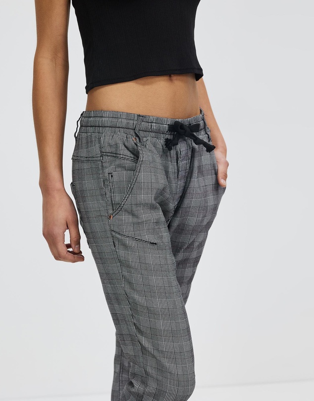 DRICOPER DENIM - Active Wild Ginger Check Jeans