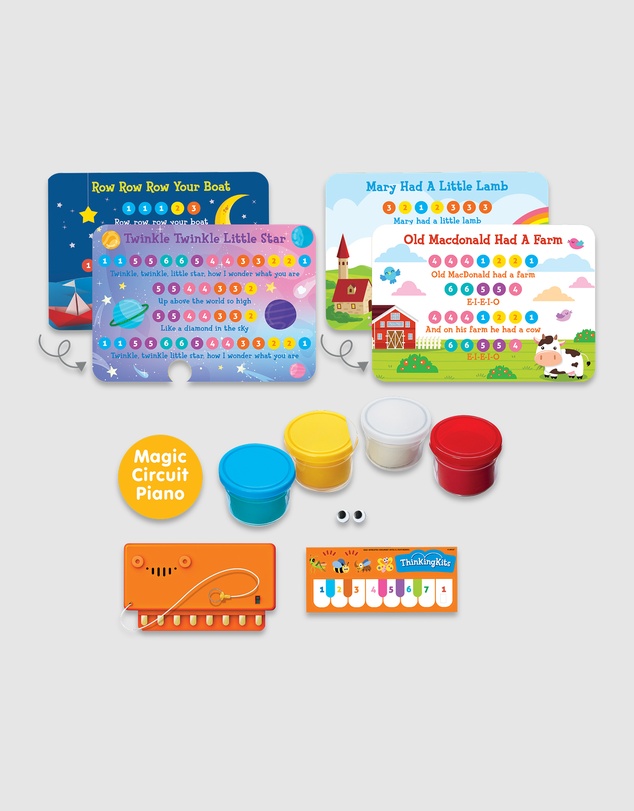 4M - 4M - ThinkingKits - Dough Circuit Piano