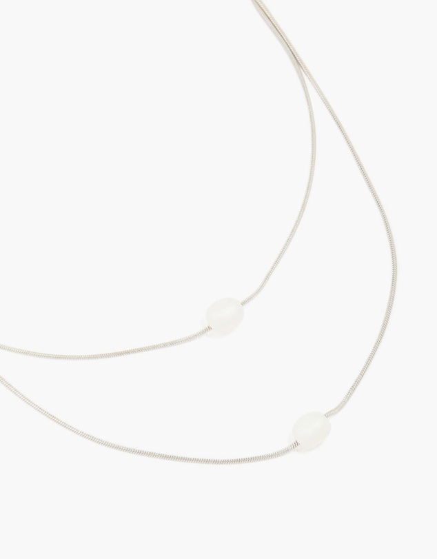 Lovisa - Waterproof Stainless Steel Pearl Layered Necklace