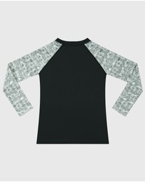 Aqua Blu Kids - Evergreen Long Sleeve Rash Vest - Teen