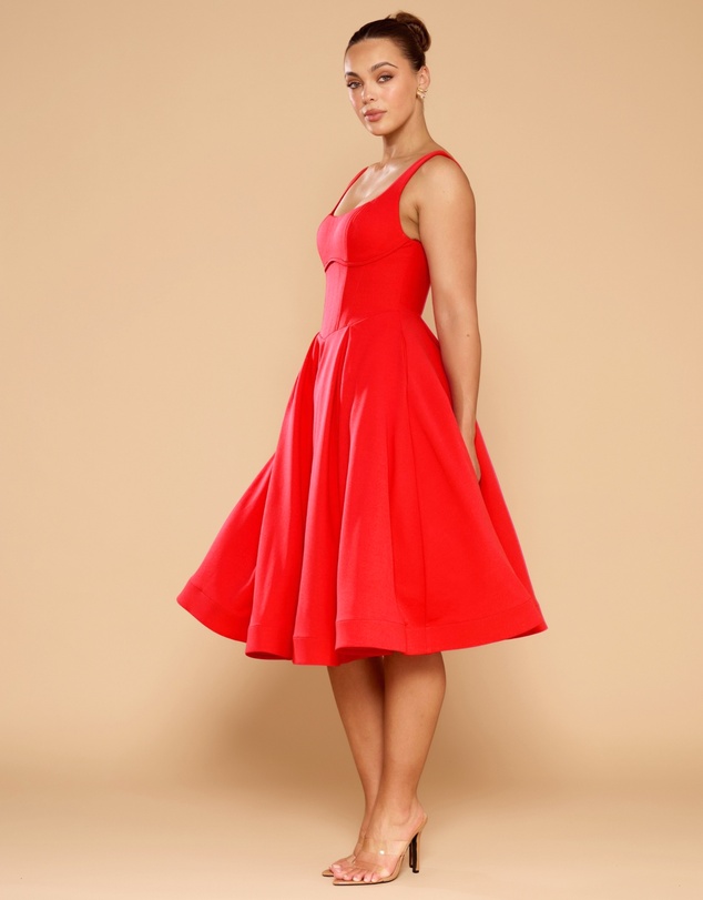 CATHERINE FERRARO - Elena Midi Dress