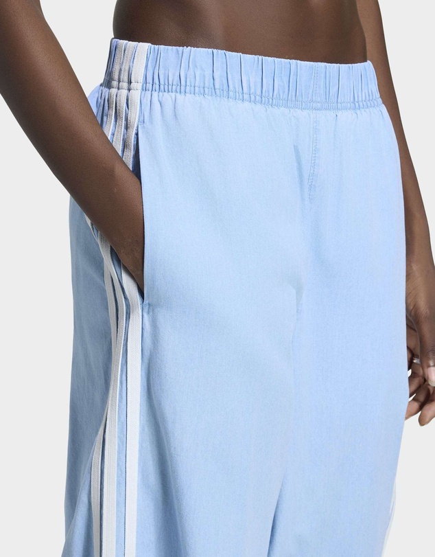 adidas Originals - ADIDAS ORIGINALS SUMMER GLOW DENIM WIDE LEG PANTS Womens