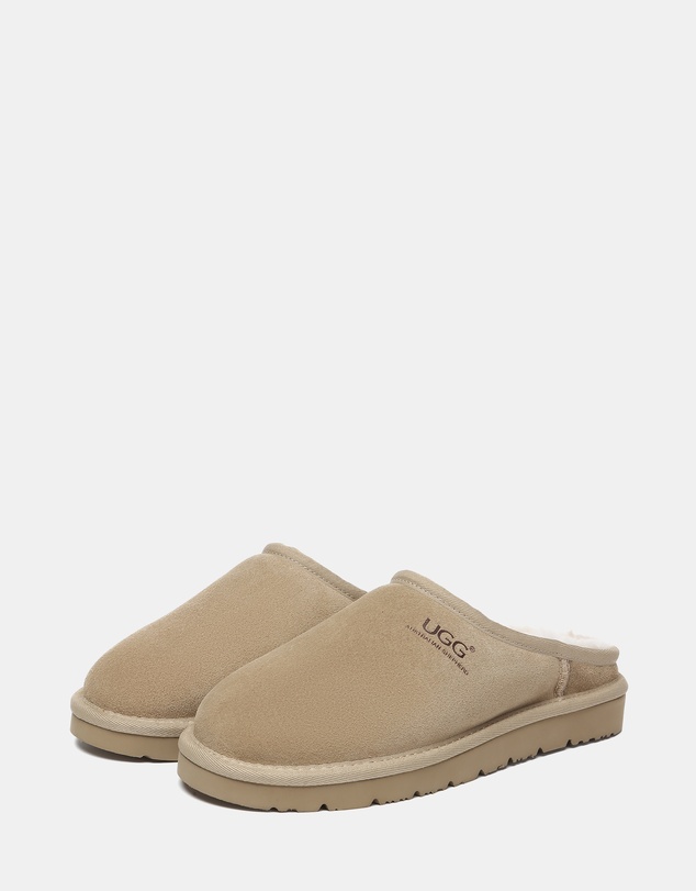 EVERAU - Australian Shepherd Ugg Nano Classic Slipper Cow Suede Upper House Shoes
