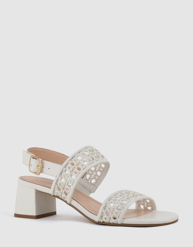 Edward Meller - SIMONE50 Two Strap Weave Sandal