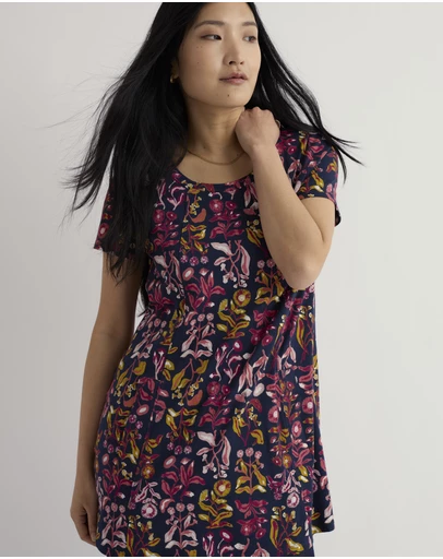 Seasalt - Screenprint Jersey A-Line Tunic