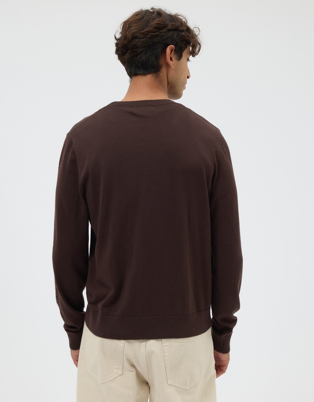 AERE - Lightweight Organic Cotton Crew Neck Knit Jumper