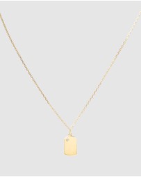 Luna Rae - Solid Gold - Diamond Luminous Necklace