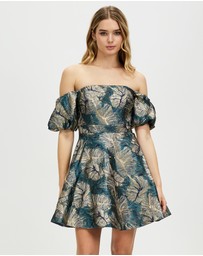 Romance by Honey and Beau - Milla Puff Sleeve Dress