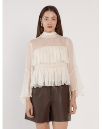 Fate + Becker - Sienna Ruffle Blouse