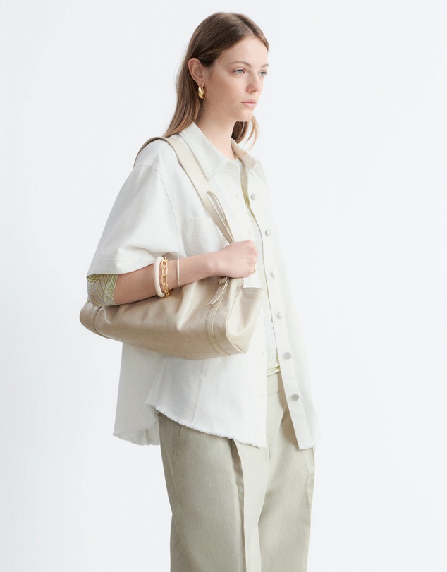 & Other Stories - Relaxed Short-Sleeve Denim Shirt