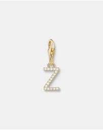 THOMAS SABO - Charm Pendant Letter Z Gold Plated