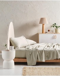 Linen House - Augusta 500THC Cotton Sateen Sheet Set
