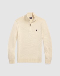 Polo Ralph Lauren - Cotton Quarter-Zip Sweater