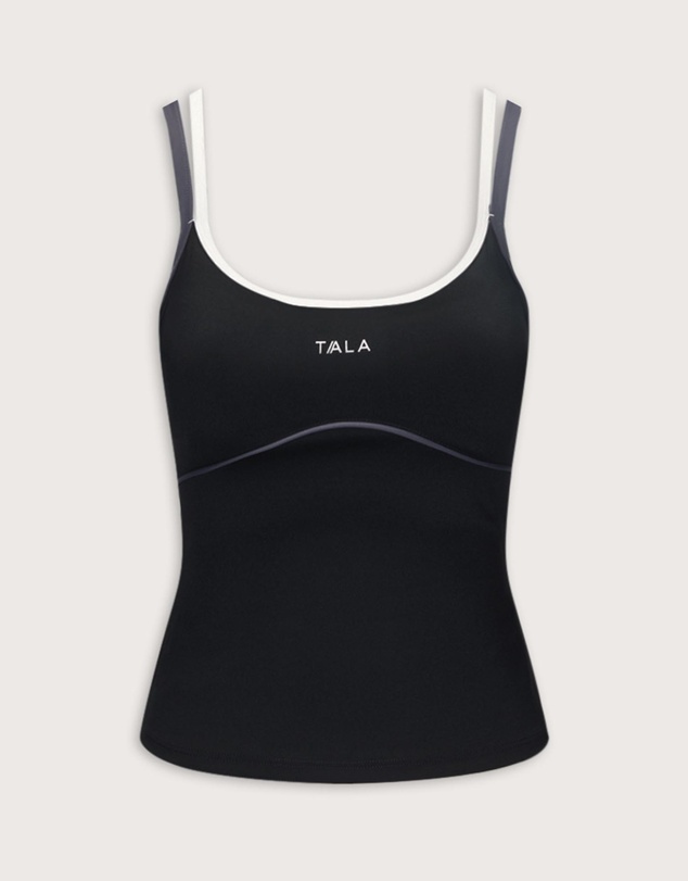 TALA - Skinluxe Contrast Double Strap Vest