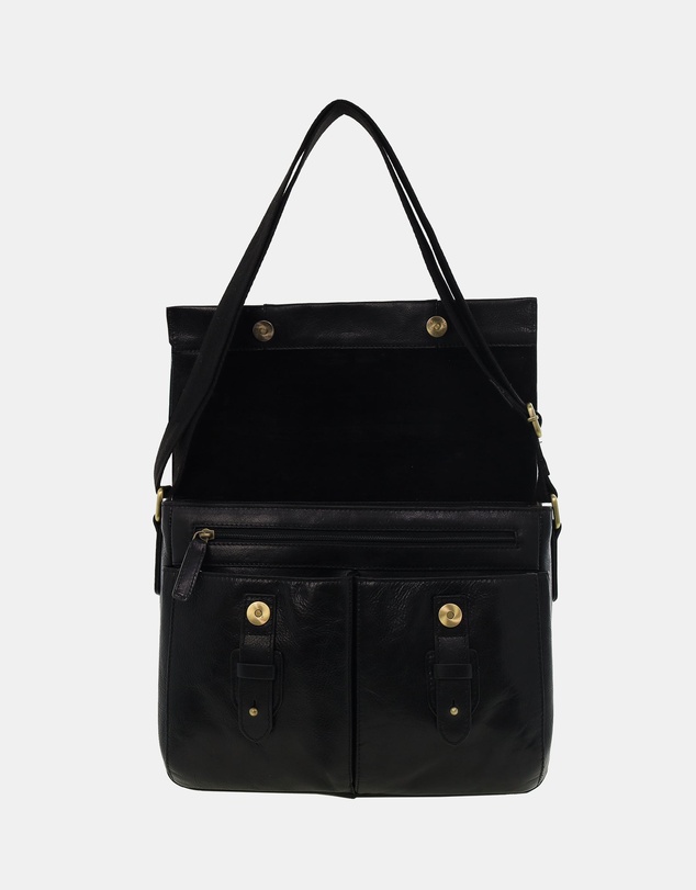 Pierre Cardin - Pierre Cardin Men's Rustic Messenger/Computer Bag
