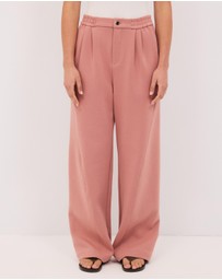 Calli - Conrad Bonded Jersey Pants