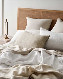 Aura Home - Emile Linen Quilt Cover