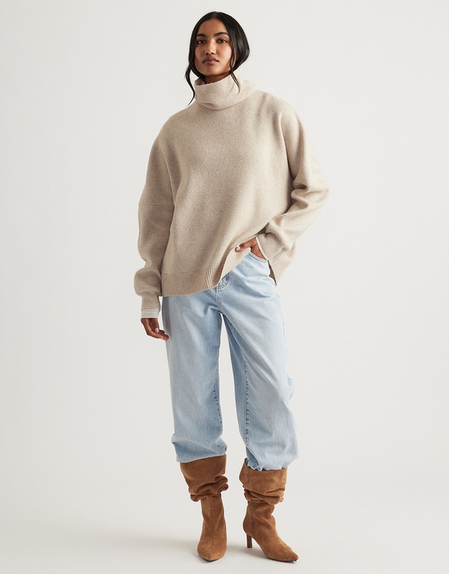 Decjuba - Edie Roll Neck Knit Jumper