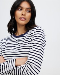KAJA Clothing - Stripe Slim Vance Top