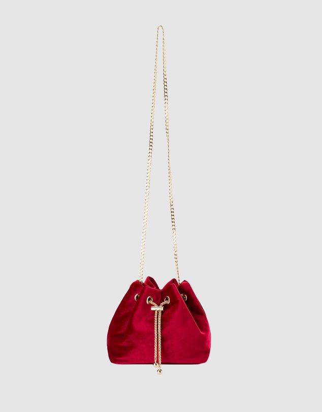 Olga Berg - Margie Velvet Pouch