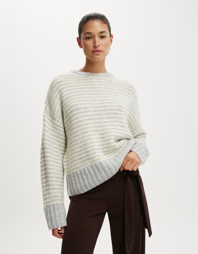 Cotton On - Luxe Crew Neck Sweater