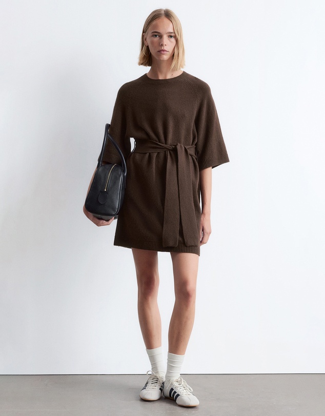 & Other Stories - Knitted T-Shirt Mini Dress