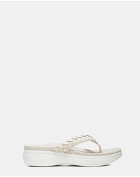 Vionic - Kenji Platform Sandal - Cream