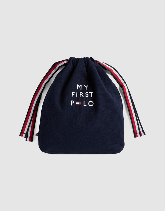 Tommy Hilfiger - Pique Long Sleeve Polo Bodysuit Gift Set - Babies